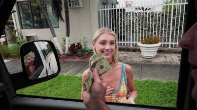 Teen with skinny forms accepts cash to fuck on cam on freereelz.com