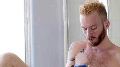 SOUTHERNSTROKES Blond Twink Declan Moore Masturbates Solo on freereelz.com