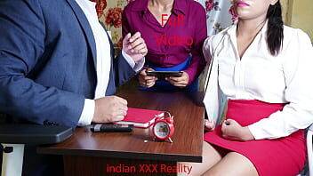 XXX Indian Boss office fuck in Hindi - India on freereelz.com