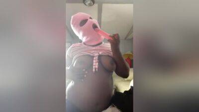 Scope Still Wild Af Pink Ski Mask Thot W/ Pink Dildo on freereelz.com