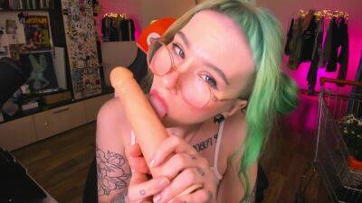 My First Asmr Dildo Sucking on freereelz.com