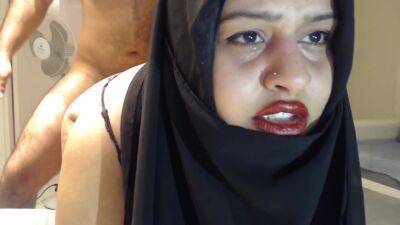 Painful Surprise Anal With Married Hijab Woman ! on freereelz.com