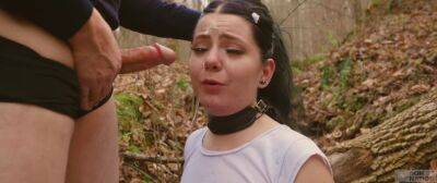 Rough Anal Sex And Atm With Sweaty Rimjobs For Painslut While Hiking Up Mountain on freereelz.com