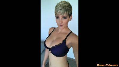 Short haired babe Hannah Brooks porn video - Britain on freereelz.com