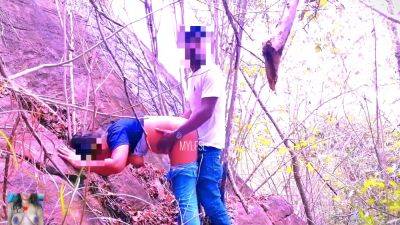 Risky Quick Public Sex In Jangal With Big Tits Girlfriend on freereelz.com