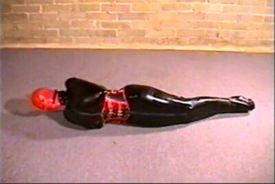 Bound And Gagged In Latex - Usa on freereelz.com