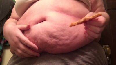 Jiggly Fat Belly Play With Burps on freereelz.com