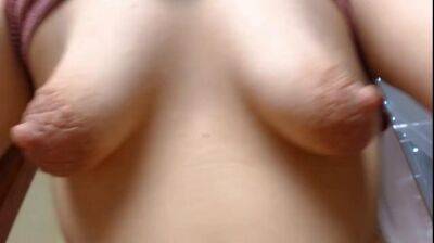 Shriveled puffy nipples small saggy tits pulled on on freereelz.com