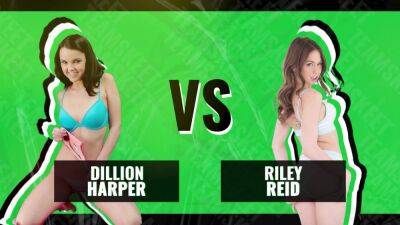 Choose your champion in this battle! Riley Reid & Dillion Harper by Team Skeet. on freereelz.com