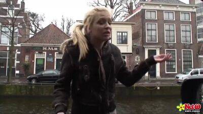 Naughty Dutch blonde teen with beautiful fucked hard! - Netherlands on freereelz.com