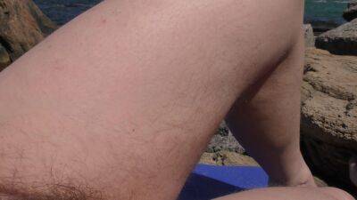 Hairy wife on nudist beach on freereelz.com