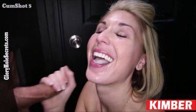 KIMBER Interracial BLOWJOB Blonde Teen Finishing Blowjobs Cum Swallow Many Fellatio BBC Cumshots GLORYHOLE Part 1 - Kimber Lynn - Kimber lynn on freereelz.com