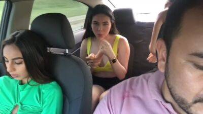 The Uber Driver Gets Horny To See My Friend Without Underwear on freereelz.com