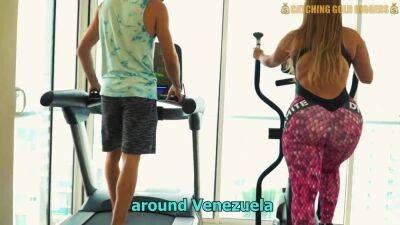 HOT SEX With A Big Booty Venezuelan Gym SLUT - Big ass - Brazil on freereelz.com