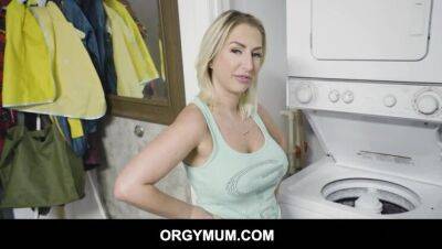 Big Tits Blonde MILF Step Mom Quinn Waters Family Sex With Step Son During Laundry POV \u25ba Fucksex.date on freereelz.com