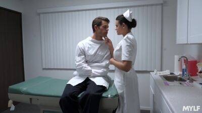 Nurse strips and gets laid with ill patient for that load of sperm on freereelz.com