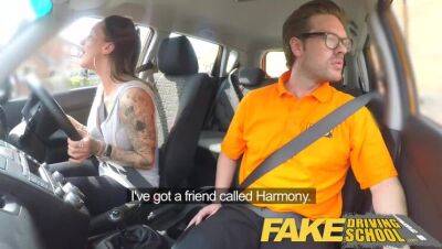 Fake Driving School Advanced horny lesson in sweaty messy creampie - Britain on freereelz.com