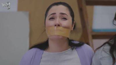 2 Turkish Girls Tape Gagged - Turkey on freereelz.com