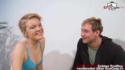 Meet and fuck at real first time german amateur casting - Germany on freereelz.com