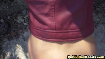 Sexy public bae fucked by big dick in wet pussy hole on freereelz.com