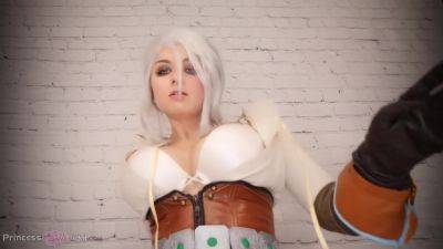 Ciri Ously Horny For Geralt - Ellie Idol on freereelz.com