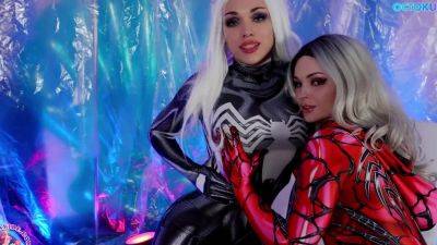 Octokuro Venom and Carnage cosplay fuck on freereelz.com