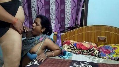 Mumbai Engineer Sulekha Sucking Hard Cock To Cum Fast In Her Pussy With Dr Mishra At Home On - India on freereelz.com