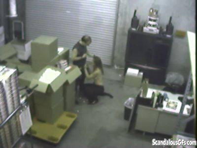 Office slut gets down and dirty sucking dick on freereelz.com