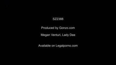 Megan Venturi Pissed By Guys And Lady D - assfucking on freereelz.com