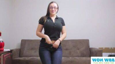 Nerdy teen knows how to get a job this babe craves and loves to be wicked on freereelz.com