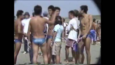 Sneak shot swimming sports men's on the beach - MANIAC撮盗 - Japan on freereelz.com