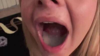 Cum Swallowing Compilation on freereelz.com