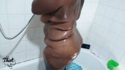 "Legs and Feet in Shower Before Blowjob" on freereelz.com