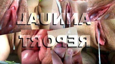 "Our homemade collection of cumshots, creampies and female orgasms for 2022. Part 1" on freereelz.com