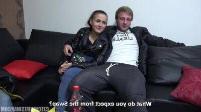 Young Czech wife takes the other guy's cock - Czech Republic on freereelz.com