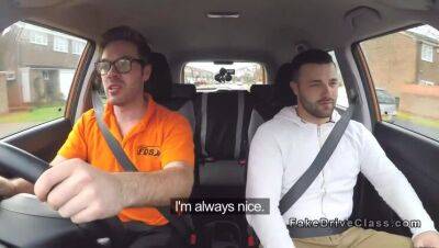 Milf examiner fucks male driving student - Britain on freereelz.com