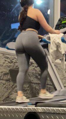 Gym candid big ass Latina on freereelz.com