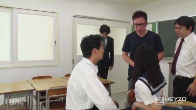 Maria Kotobuki Summer Nude: In the classroom after school... - Caribbeancom - Japan on freereelz.com