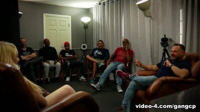 Gangbang Creampie 283 Interview , Scene #01 on freereelz.com