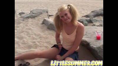 Little Summer - Get Naughty And Fingering on freereelz.com