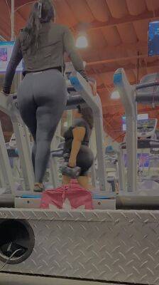 Latina gym candid ass on freereelz.com