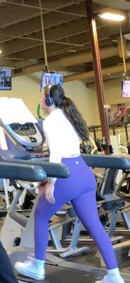 Gym candid big booty asian on freereelz.com