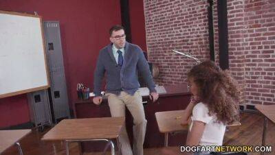 Cecilia Lion Takes Her Teachers Cock For Extra Credit on freereelz.com