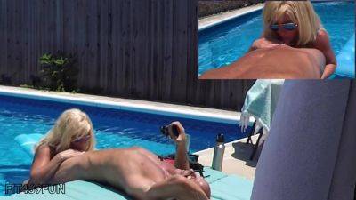 Bikini Photo Shoot Turns To Pool Pounding...video Glasses Pov !!! on freereelz.com