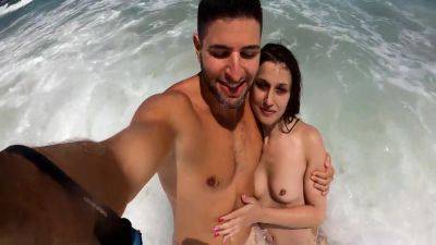 Having Fun With Hot Italian Girl In A Nude Beach 5 Min With Antonio Mallorca - Italy on freereelz.com