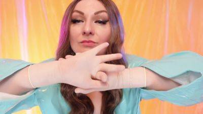 Arya Grander - Asmr: Surgical Latex Gloves on freereelz.com