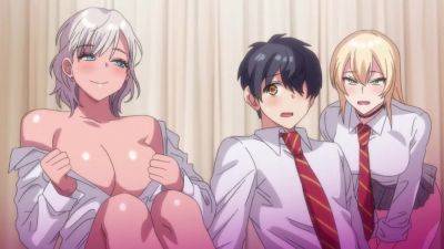 School Doctor's office threesome - Class De Otoko Wa Boku Hitori ep1 on freereelz.com