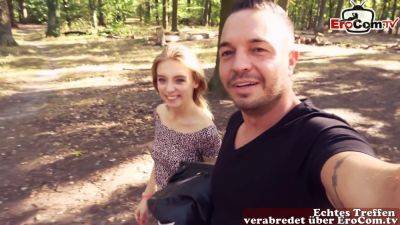 Small 18yo tourist teen seduced in public for outdoor sex story - Germany on freereelz.com