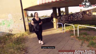 German chubby bbw teen picked up in public and fucked on street - Germany on freereelz.com