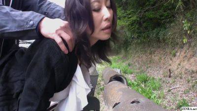 Mature Japanese Outdoor Bottomless Bicycle Riding And Sex 5 Min With Asian Milf And Blue Sky - Japan on freereelz.com